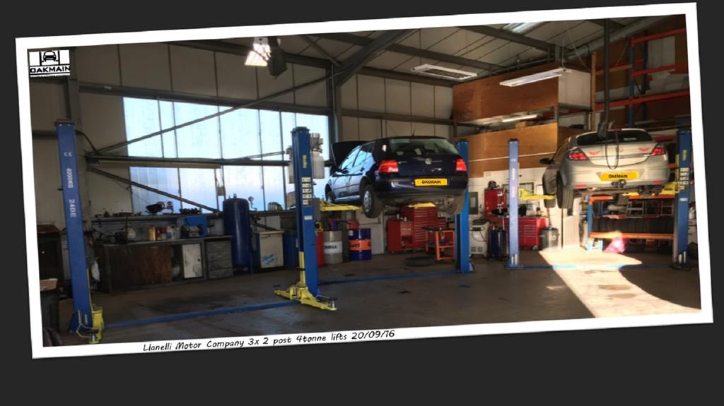 Oakmain Llanelli Motor Company, supplied by Oakmain